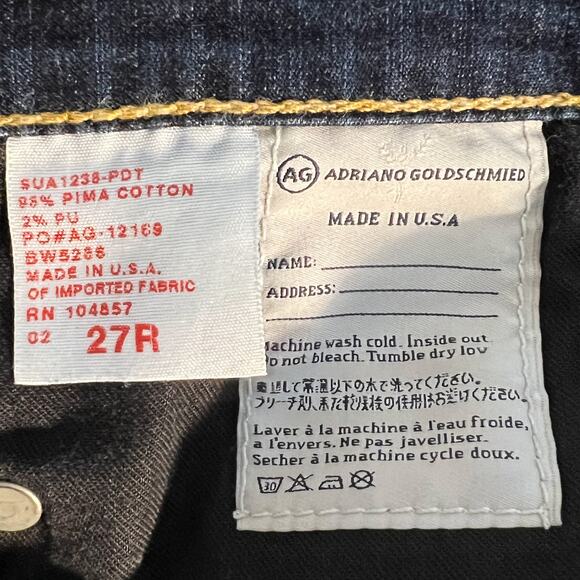 Adriano Goldschmied Jean Shorts Womens 27 Bermuda Cuffed Y2K Malibu Crop Summer - Picture 5 of 5